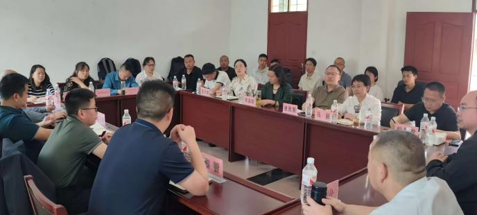 天府中医药创新港赴广元市旺苍县调研并开展校地企座谈交流