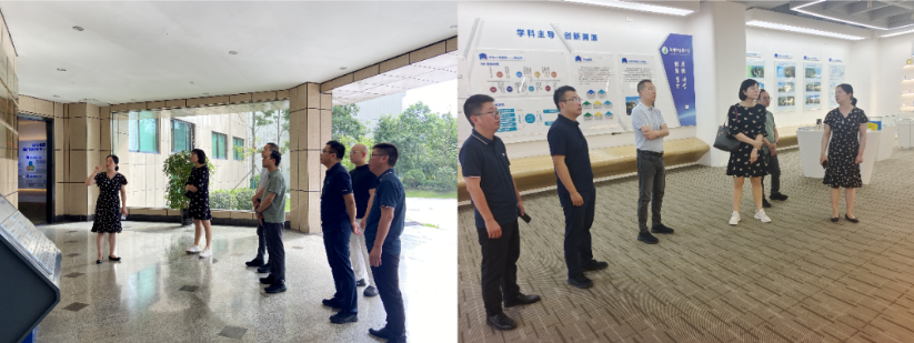 河南省现代中药概念验证中心主任王利丽一行来校调研座谈(图1)